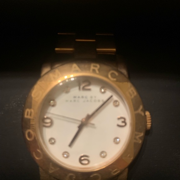 Marc by Marc Jacobs Rose Gold Rhinestone Women’s Watch - Picture 4 of 13